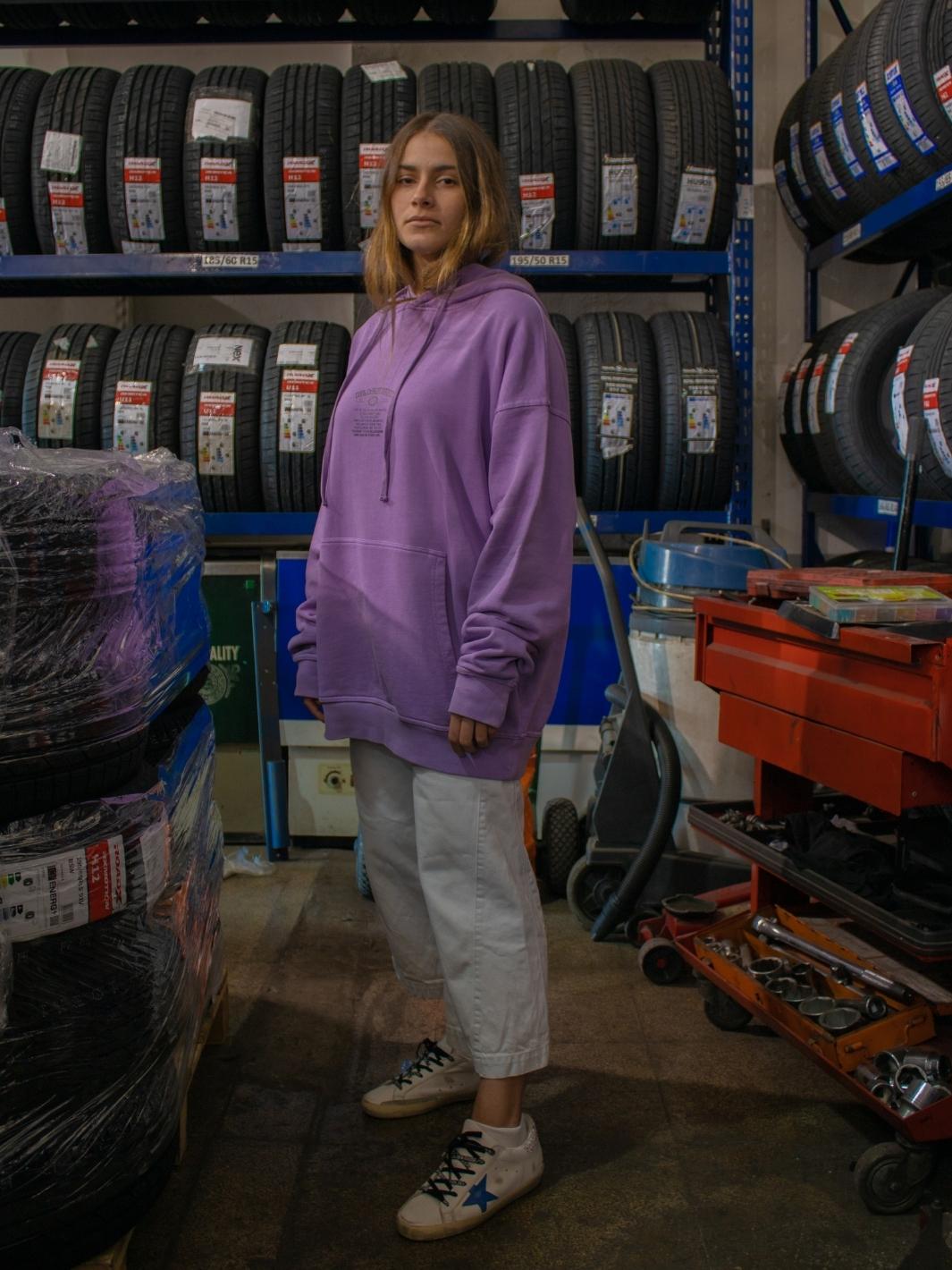 Hose Bit Purple hoodie - Blackbirn