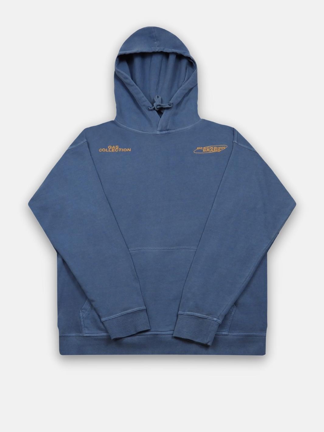 Autonomy dark blue hoodie - Blackbirn
