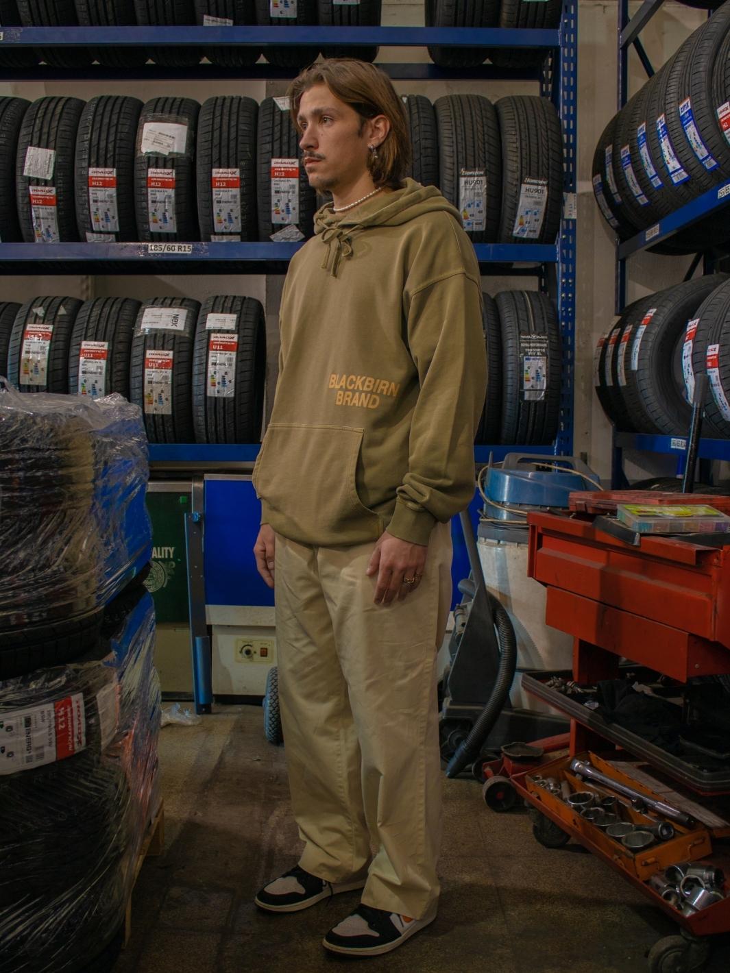 Combustion green hoodie - Blackbirn