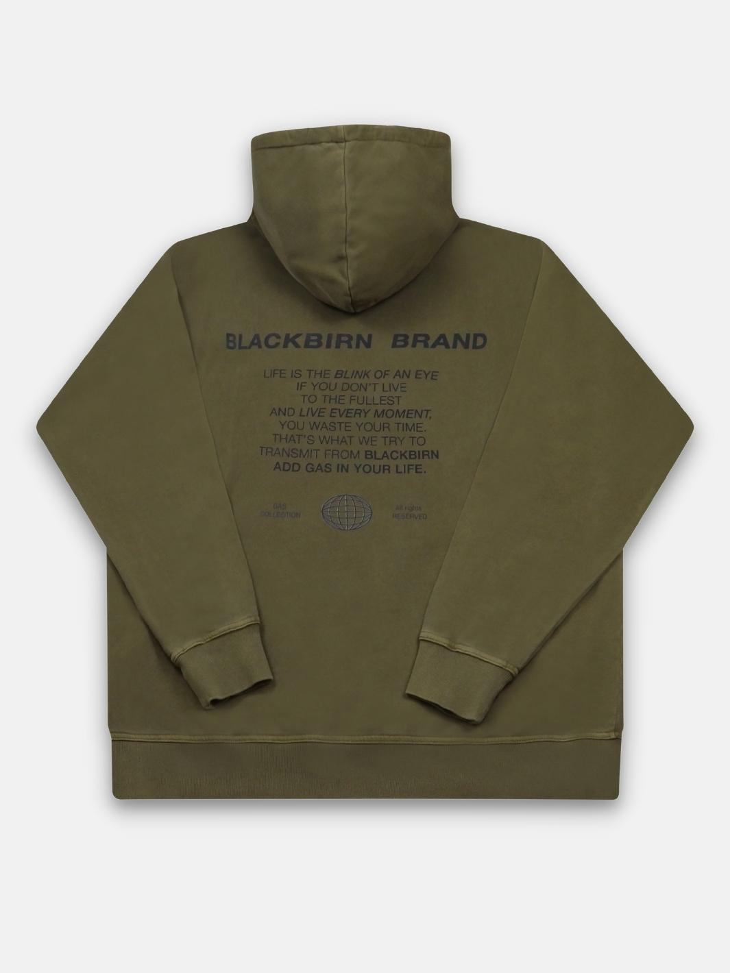 Hose green hoodie - Blackbirn