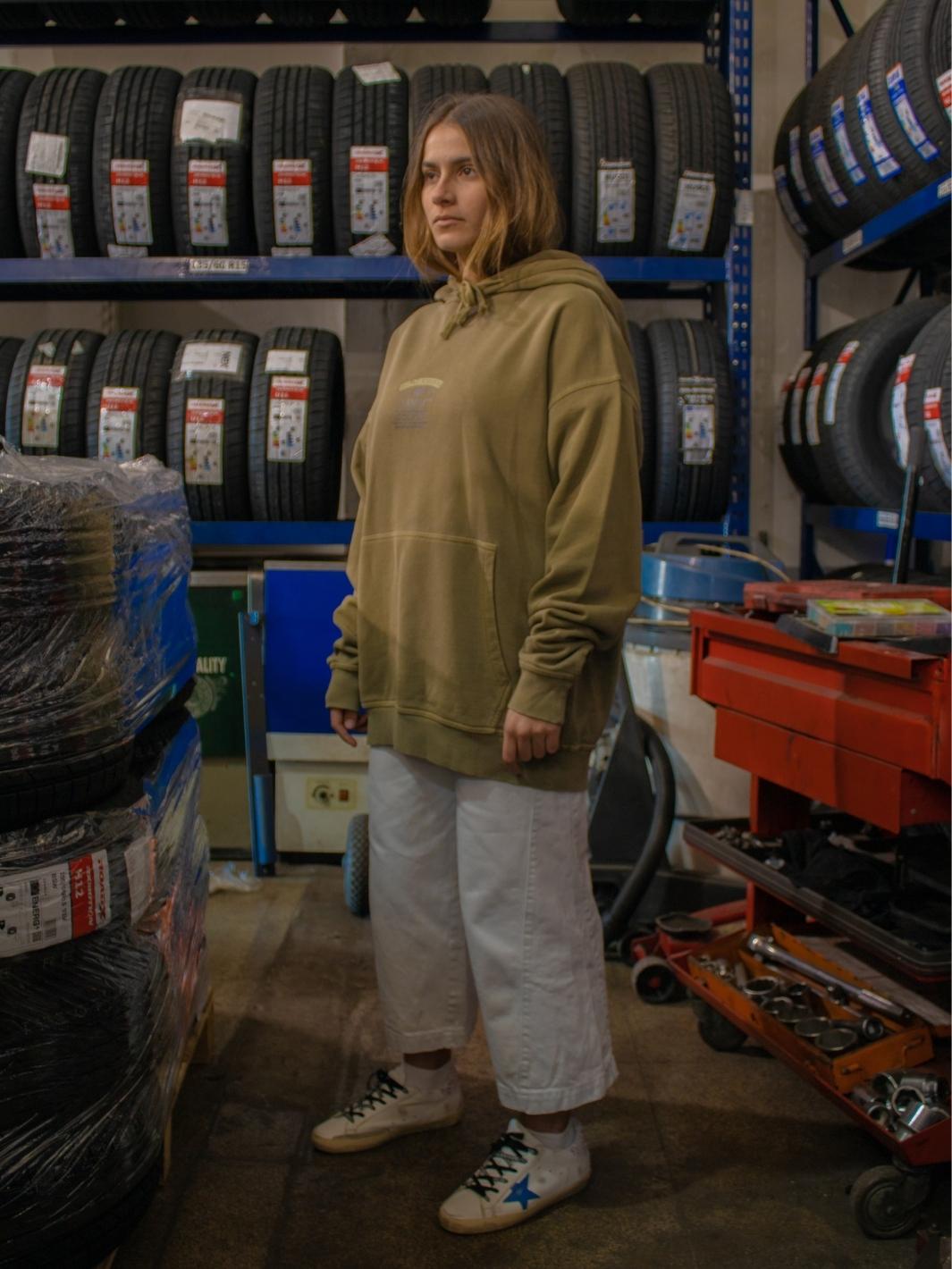 Hose green hoodie - Blackbirn