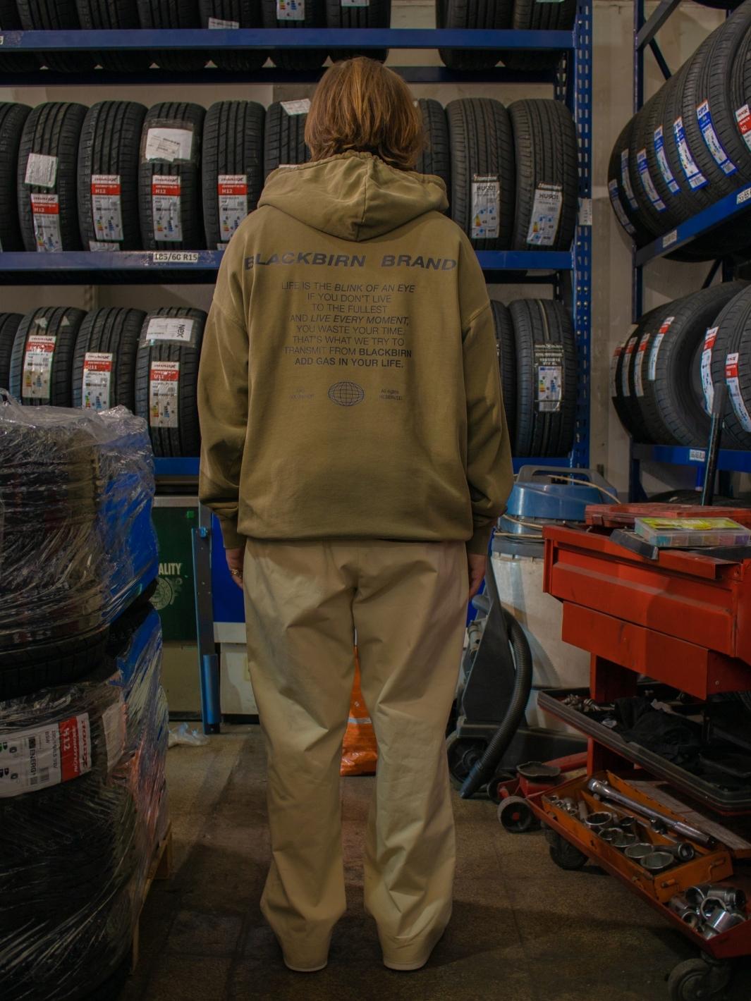 Hose green hoodie - Blackbirn