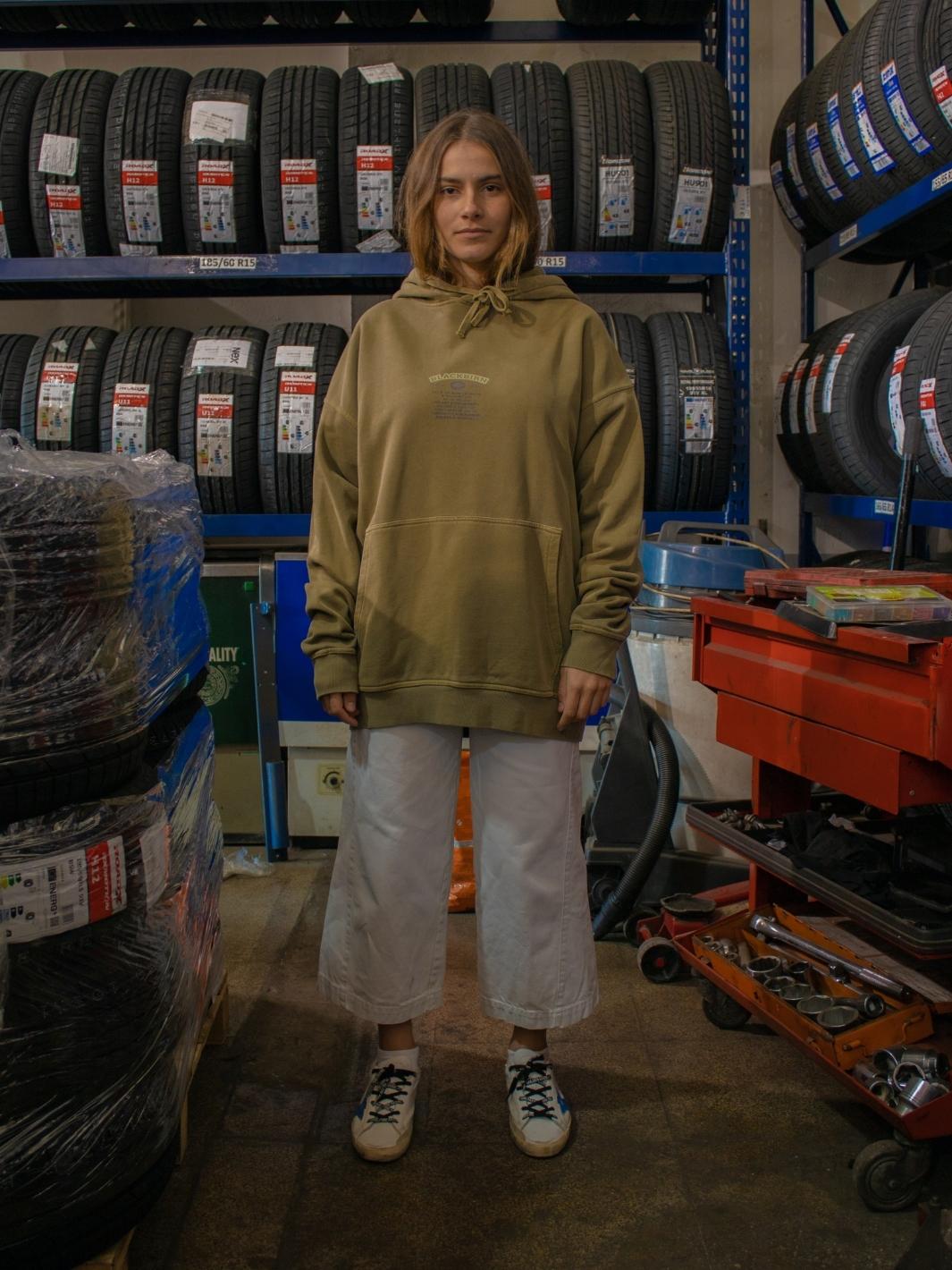 Fuel green hoodie - Blackbirn