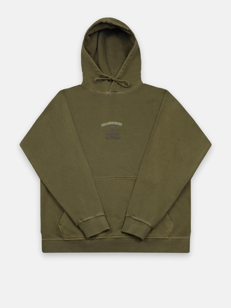 Fuel green hoodie - Blackbirn