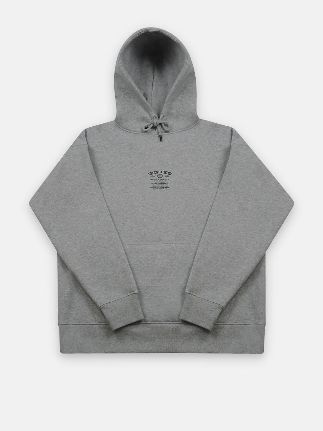 Hose Flower grey hoodie - Blackbirn